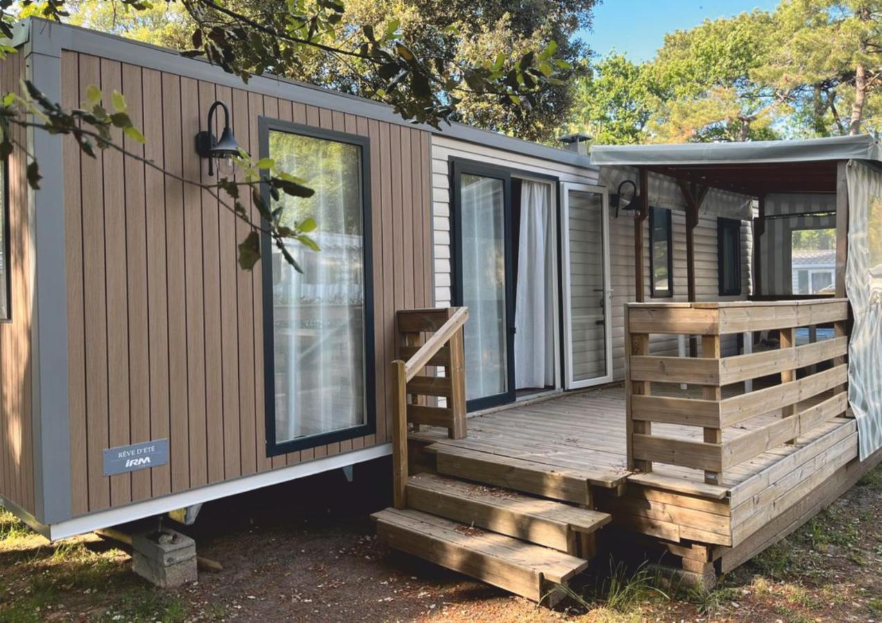 Grand Mobile-Home 45M2 Au Calme Et Au Bord De Mer Saint-Brévin-les-Pins Eksteriør bilde